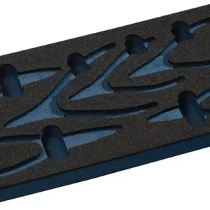 Werkzeugmodul Leereinlage 1/3-Modul 2000 871 241 6-tlg.TECWERK Top-Seller