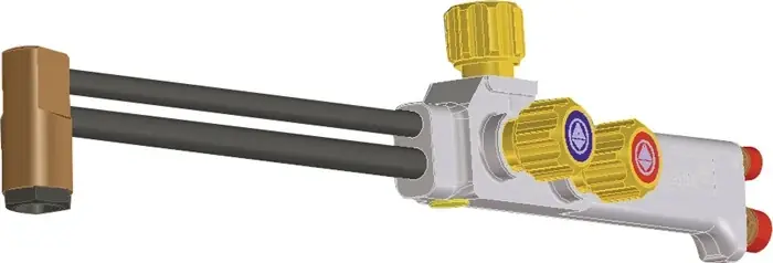 Super-Preis Handschneidbrenner ESSEN 2225-PMY 95 Grad Kopf L.520mm MESSER-CUTTING