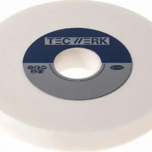 Preisknaller Schleifbockscheibe Ø150xB25x32mm 80 Form A Edelkorund weiß TECWERK
