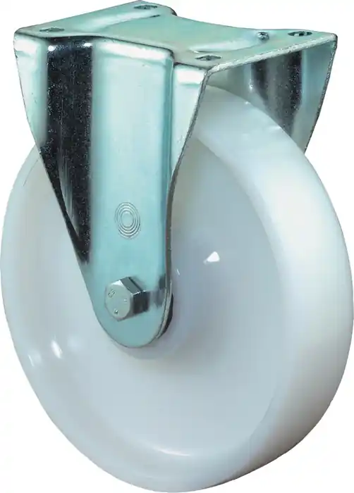 Schwerlast-Bockrolle D.250mm Trgf.1400kg Ku.Platte L135xB110mm BS ROLLEN Beliebt