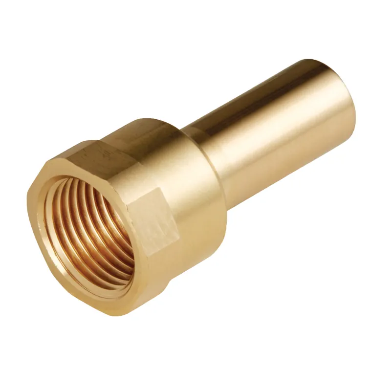 AEROTEC Aufschraubstutzen (Messing) 22 mm x ¾ Zoll IG Neue Ware