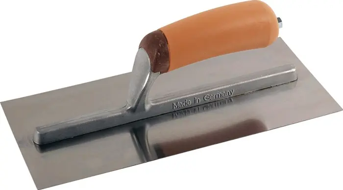Super-Preis Glättekelle L.280mm B.120mm Soft Griff VA S.0,8mm Super Prof