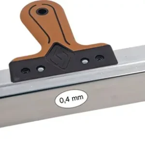 Beliebt Flächendekorspachtel Pure B.480mm Ledergriff Edelstahlblatt 0,4mm Super Prof