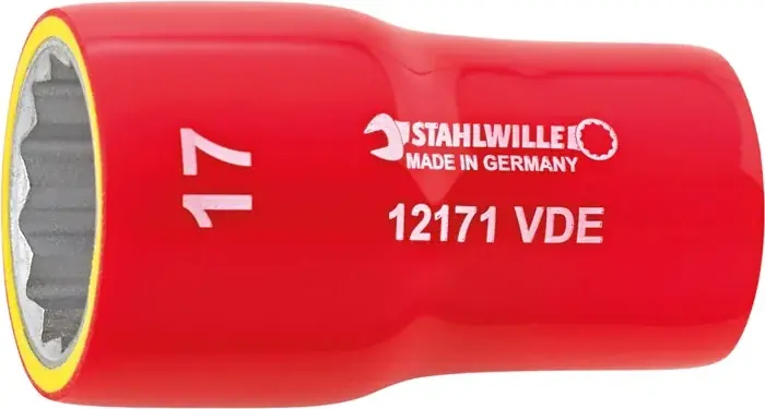 Geprüft Steckschlüsseleinsatz 12171 3/8 Zoll Doppelsechskant AS-Drive SW 8mm