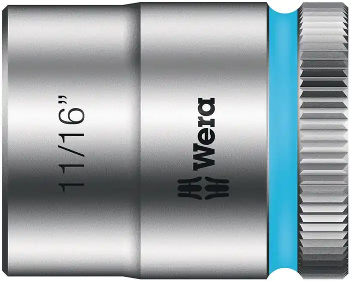 Steckschlüsseleinsatz 8790 HMB Außen-6-kant SW11/16Zoll L.30mm Vierkant3/8Zoll Echt