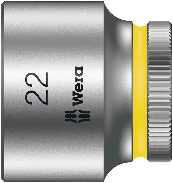 Steckschlüsseleinsatz 8790 HMB Außen-6-kant SW22mm L.30mm 4-kt3/8Zoll CV verchr. Preisreduziert