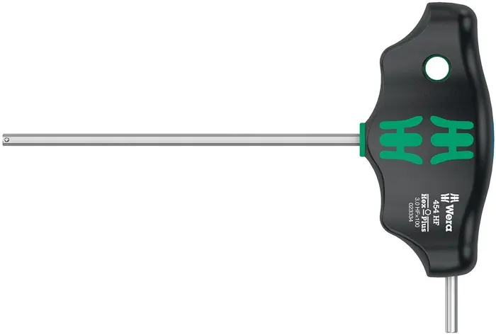 Top-Seller Sechskantschraubendreher 454 HF SW 3mm Klingenlänge 100mm Quergriff Hex-Plus