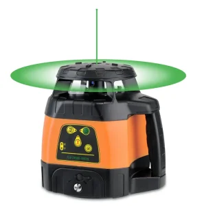 Direkt Vom Hersteller geo-FENNEL Horizontal-/Vertikallaser FLG 245HV-GREEN inkl. Empfänger FR-DIST 30