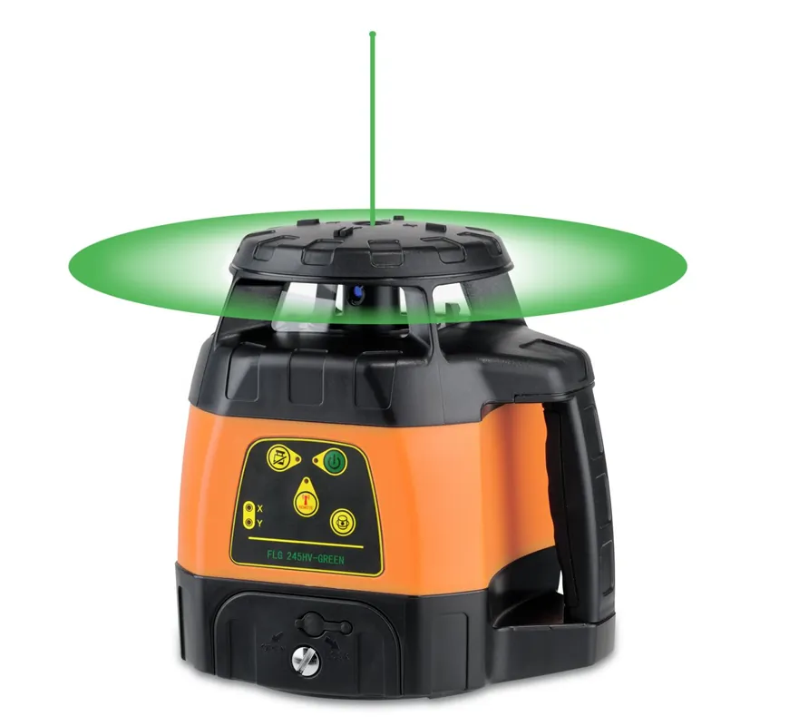 Direkt Vom Hersteller geo-FENNEL Horizontal-/Vertikallaser FLG 245HV-GREEN inkl. Empfänger FR-DIST 30