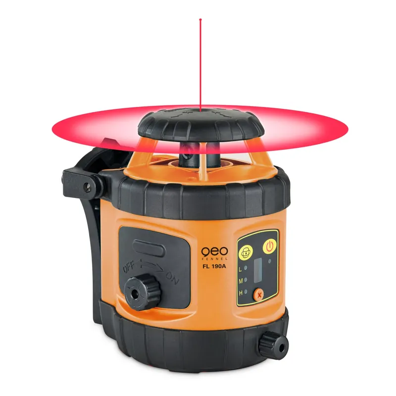 Top-Preis geo-FENNEL Horizontal-/Vertikallaser FL 190A-BC SET inkl. Empfänger FR 45, Stativ, Latte und Koffer