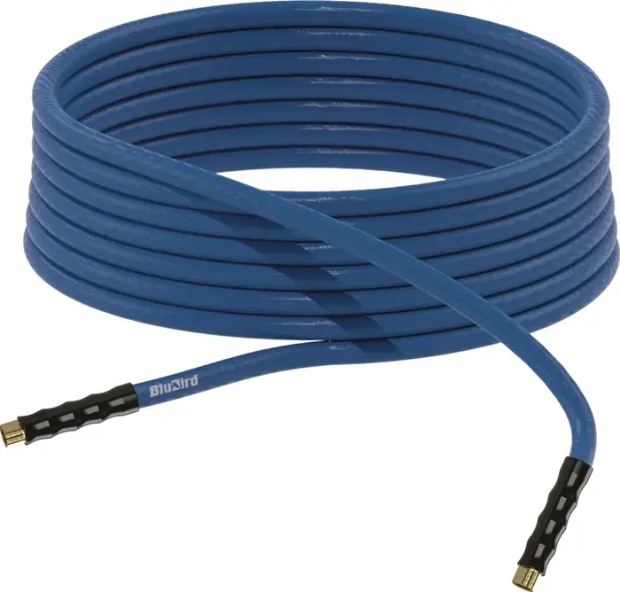 Günstig Werkstattschlauchset BluBird ID 9,5mm AD 15,5mm L.10m Messingkuppl.