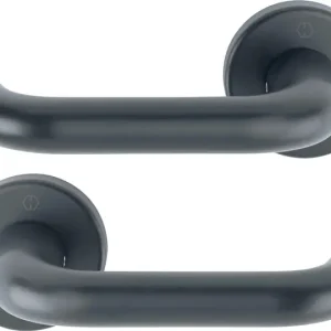 Top-Seller Drückergrt.Paris 138L/42VR Alu.F9714M rd.o.DIN re.o.D/D HOPPE