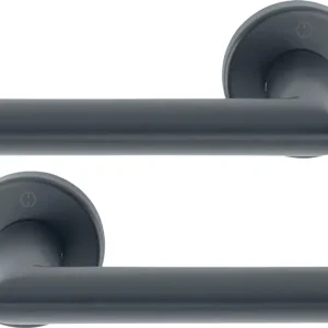 Drückergrt.Stock.1140/42VR Alu.F9714M rd.o.DIN re.o.D/D HOPPE Markenware