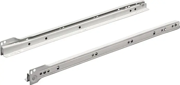 Markenprodukt Rollenführung STA pulverbeschichtet,weiß L.350mm