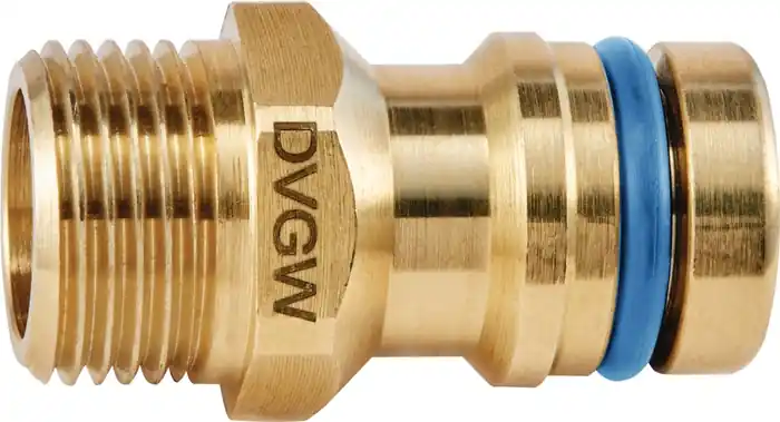 Gerätestecker GEKA plus KTW MS AG G 1/2 Zoll SB GEKA VE: 5 Stück Neu