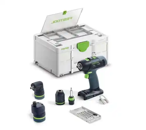 Nur Für Kurze Zeit Festool Akku-Bohrschrauber T18+3 Basic-Set