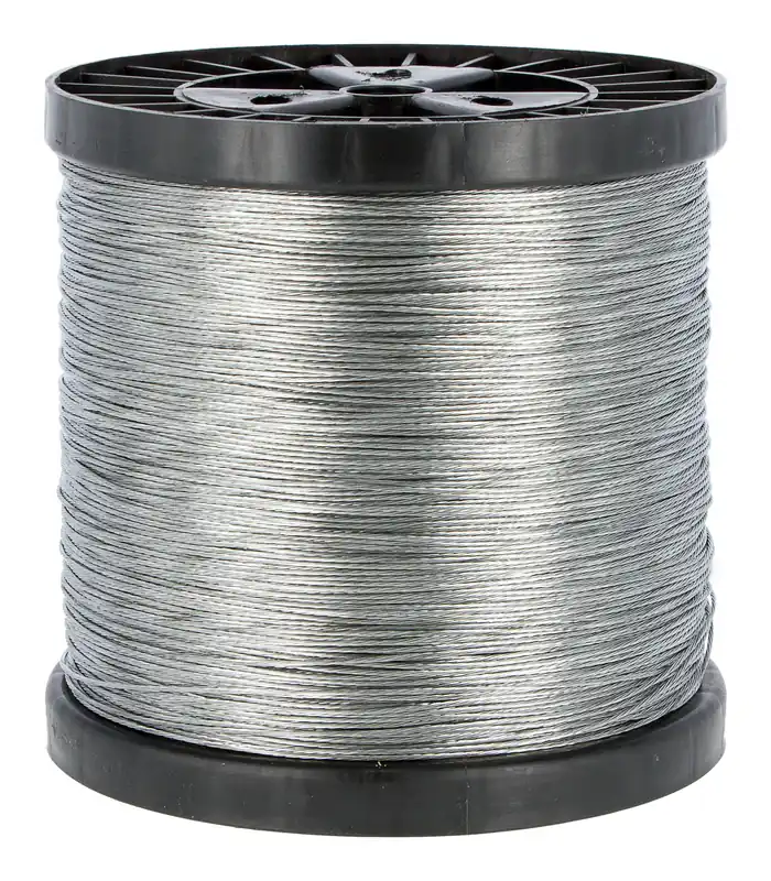 Mega-Angebot Kerbl Drahtlitze 1000mtr. auf Spule 7x0,5mm, total: 1,5mm