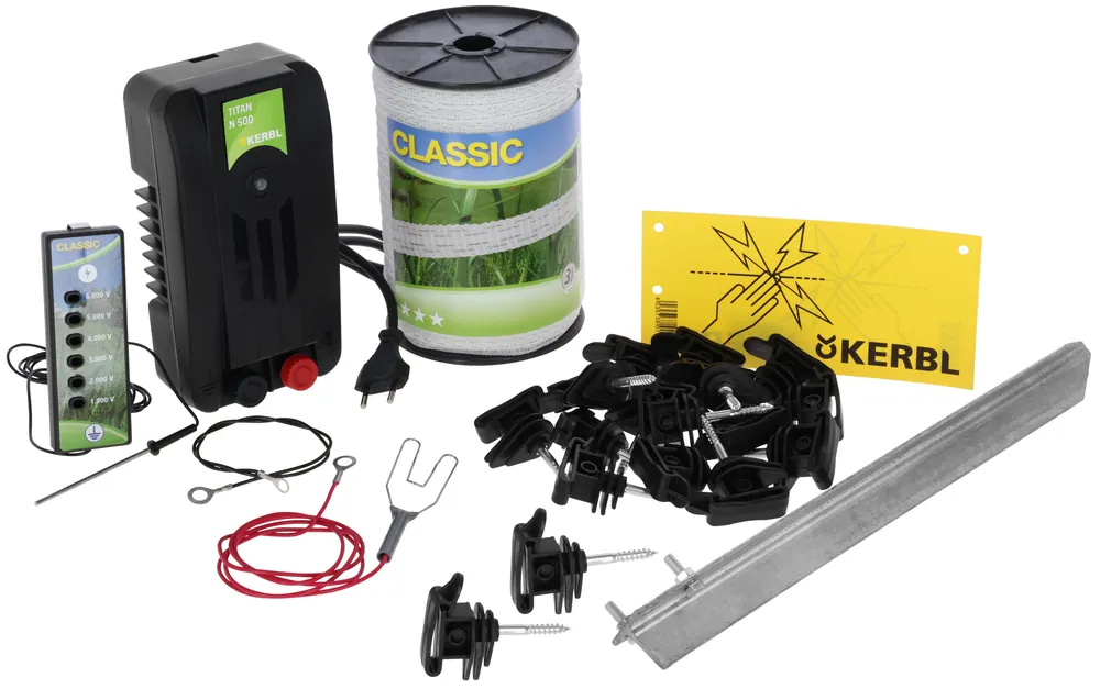 Top-Preis Kerbl Starterset Paddock inkl. 230V Gerät +Band+Bandiso