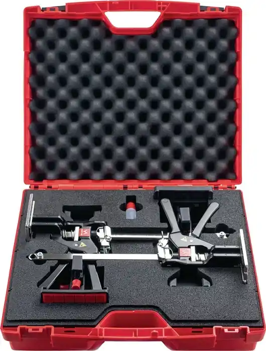 Viking Arm Schrankmontage-Set - 2x Montageheber, Basisplatte, Hebeplatte und Huberweiterung Super-Preis