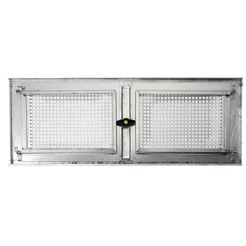 Aktuell BRISTA Kellerfenster 100 x 40 cm - 2-flg. - verzinkt