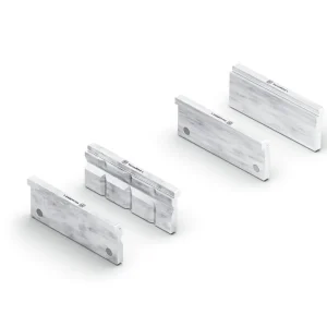 FEIN Aluminium-Schutzbackenpaar Set Prisma und Blank 150 mm für VersaMAG L Neu Im Sortiment