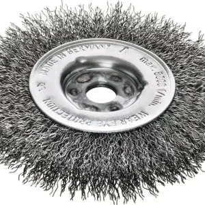 Rundbürste RBE Bohr.16mm Drahtstärke 0,30mm Stahldraht STA 56,5mm VE: 5 Stück Top-Angebot