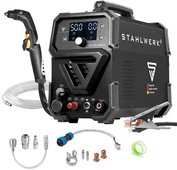 Plasmaschneider CUT 50 Pro Digital Einzelgerät m.Zub.STAHLWERK Wochenendangebot