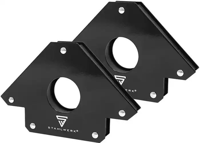 Schneller Versand Magnet-Schweißwinkel 34 kg/75 lbs daN 45Grad, 90Grad, 135Grad STAHLWERK