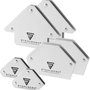 Preis Gesenkt Magnet-Schweißwinkel 9 & 25 lbs/4 & 11,3kg daN 45Grad,90Grad u.135Grad STAHLWERK
