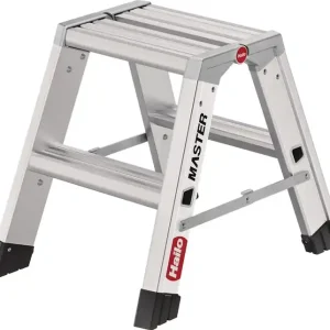 Stahlrohr-Tritt Master D80 Stufen 2 Plattform-H.470mm HAILO Sichere Zahlung