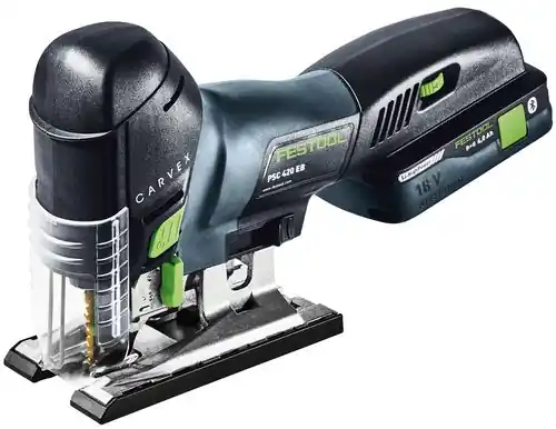 B-Ware - Festool Akku-Pendelstichsäge PSC 420 HPC 4,0 EBI-Plus CARVEX - Koffer leicht beschädigt Top-Preis
