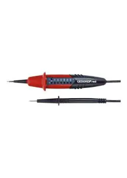GEDORE red Spannungstester - inkl. LED Anzeige - nach DIN ISO 0680 - Schutzart IP65 Finale Aktion