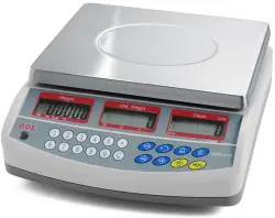 Super-Preis Zählwaage "HWZ" - bis 30 kg - mit 3-fach Display - Industrieausführung
