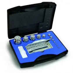Angebot Gewichtssatz M 1 - 17 Prüfgewichte - 1 mg bis 200 g - Edelstahl, Aluminium, Neusilber