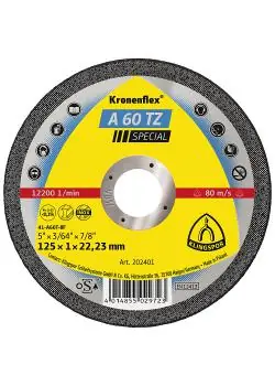 Billig Trennscheibe A 60 TZ - Durchmesser 100 mm - Breite 1 mm - Bohrung 16 mm - gerade