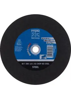 Angebot Trennscheibe - PFERD - SG CHOP HD STEEL - 80 T - Außen-Ø 300 bis 350 mm - Bohrungs-Ø 25,4 mm - VE 10 bis 20 Stück - Preis per VE