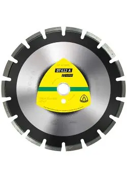 Diamanttrennscheibe DT 612 A - Durchmesser 300 bis 500 mm - Bohrung 25,4 mm - lasergeschweißt - weit verzahnt - Preis per Stück Sichere Zahlung