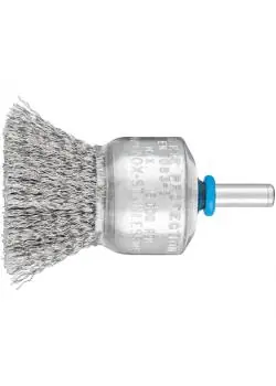 Aktuell Pinselbürste - PFERD PBU 3029/6 INOX 0,20 - ungezopft, mit Schaft - Bürsten-Ø 30 mm - VE 10 Stück - Preis per VE