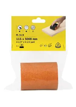 Mega-Angebot Finishingpapier Rolle PL 31 B - Breite 115 mm - Länge 5000 mm - Korn 40 bis 180