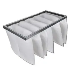 Preisknaller Taschenfilter Synthetik - Filterklasse G4- - Tiefe 150 bis 635 mm - Geprüft nach EN779 - Temperaturbeständig bis 80°C