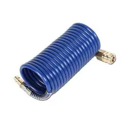 Neu Im Sortiment Polyamid-Spiralschlauch - Innen-Ø 6 bis 8 mm - Außen-Ø 8 bis 10 mm - 8 bar - Arbeitslänge 2,5 bis 6 m - Preis per Stück