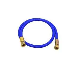 Ausverkauf HD-Farbspritzschlauch - blau - Innen-Ø 4,6 mm - Außen-Ø 10,2 mm - Stahl/Edelstahl - Preis per Stück