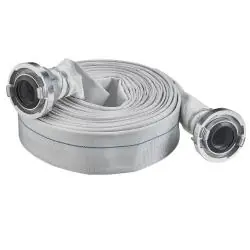Schnäppchen Bau- und I Industrieschlauch - "Olli" B/75 mm - Betriebsdruck 10 bar - mit Storz-Saug-Kupplungen - 10/15/20 Meter