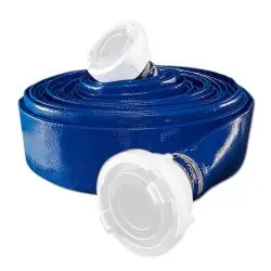 PVC Flachschlauch P-FLEX L - Innen-Ø 254 bis 407 mm - Wandstärke 2,7 mm - 2 bar - ohne Anschlüsse - Preis per Rolle Kracherpreis