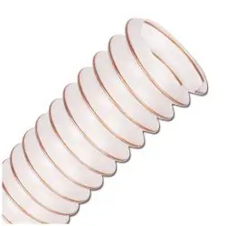 PU - Spiral Saugschlauch - hochflexibel - leicht - Polyurethan - Drahtspirale - Innen-Ø - 51 bis 203 mm - Preis per Meter und Rolle Preiswert