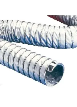 Ausverkauf Hochtemperatur Klemmprofilschlauch - CP HiTex 483 - Mehrlagig - Innen-Ø 100 bis 508 mm - Länge bis 6 m - Preis per Meter oder per Rolle