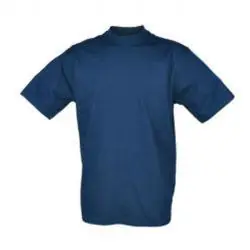 Restposten - Arbeitsshirt "MARKO" T-Shirt - 100 % Baumwolle - Stoffgewicht 180 g/m² - Größe S (46/48) - Farbe marinen Versand Am Gleichen Tag