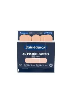 Salvequick® Pflaster-Strips - REF 6036 - wasserfest - VPE 6 Stück à 45 Pflaster Top-Angebot