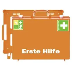 Verbandkoffer "MT-CD" - leer - orange - Kunststoff Preis Gesenkt