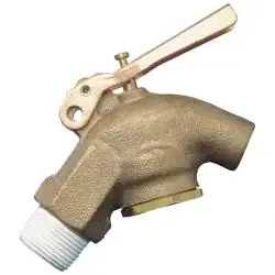Zapfhahn - Messing - selbstschließend - Flammsperre - Anschlussgewinde G 3/4" Mega-Angebot